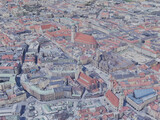 Munich City, Germany (2019) 3D Model preview