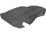 Muscle Car Concept 3D Model