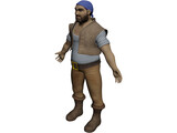 Muscular Pirate 3D Model preview