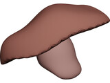 Mushroom 3D Model preview