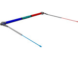 Naish Kitesurf Kite Bar 2002 3D Model preview