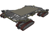 NASA Crawler Transporter 3D Model preview