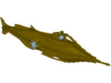 Nautilus Submarine 3D Model