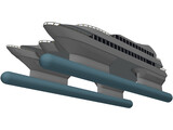 Navetek Catamaran 3D Model
