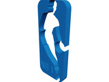 NBA Logo 3D Model preview