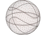 NBA Spalding Basketball Ball 3D Model