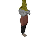 Nebuchadnezzar Statue 3D Model