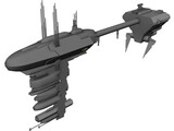 Nebulon Ship 3D Model preview