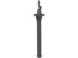 Nelsons Column 3D Model