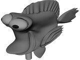 Nemo Cartoon 3D Model preview