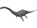 Nessie Dinosaur 3D Model preview