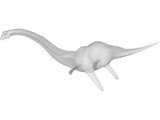Nessie Dinosaur 3D Model