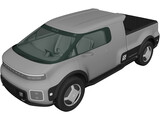 Neuron-EV T-One Concept (2019) 3D Model preview