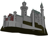 Neuschwanstein 3D Model
