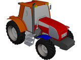 New Holland Tractor 3D Model preview