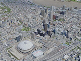 New Orleans City, USA (2023) 3D Model preview