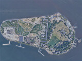 New York City, Governors Island, USA (2019) 3D Model preview