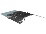 New York Manhattan Hudson Yards 3D Model preview