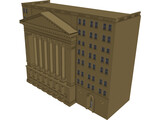 New York Stock Exchange 3D Model preview