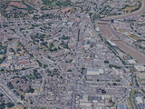 Newport City, UK (2023) 3D Model preview