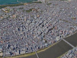 Niigata City, Japan (2023) 3D Model preview