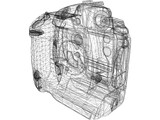 Nikon D2Xs 3D Model