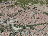 Nimes City, France (2021) 3D Model preview