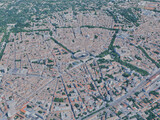 Nimes City, France (2024) 3D Model preview