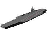 Nimitz Aircraft Carrier 3D Model preview