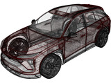NIO ES6 (2019) 3D Model