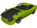 Nissan 240Z Drift Spec 3D Model preview