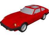 Nissan 280ZX (1982) 3D Model preview