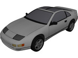 Nissan 300ZX (1993) 3D Model preview
