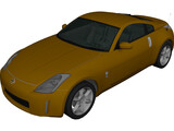 Nissan 350Z (2002) 3D Model preview