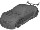 Nissan 350Z [Tuned] 3D Model preview