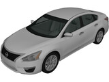 Nissan Altima (2013) 3D Model preview