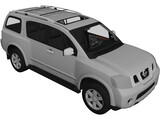 Nissan Armada 3D Model preview