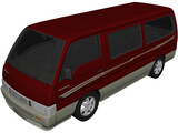 Nissan Caravan 3D Model preview