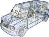 Nissan Cube 3D Model