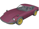Nissan Fairlady 240ZG 3D Model preview