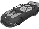 Nissan Fairlady ZvS TwinTurbo (1994) 3D Model preview