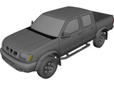 Nissan Frontier (1999) 3D Model preview