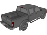 Nissan Frontier (1999) 3D Model