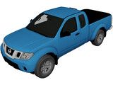 Nissan Frontier (2014) 3D Model preview