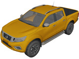 Nissan Frontier/Navara (2019) 3D Model preview
