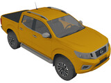 Nissan Frontier/Navara (2019) 3D Model