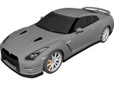 Nissan GT-R (2012) 3D Model preview