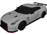 Nissan GT-R Nismo (2015) 3D Model preview
