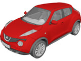 Nissan Juke (2011) 3D Model preview