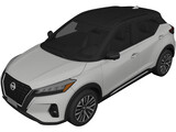 Nissan Kicks (2022) 3D Model preview